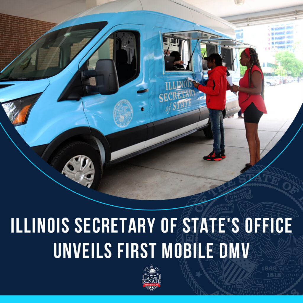 Secretary of State Launches Mobile DMV – IL Senate GOP