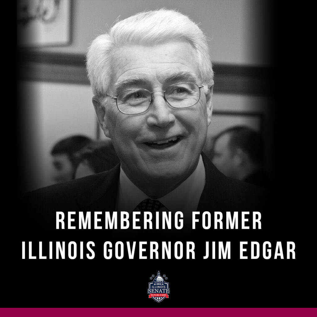 Remembering Former-Governor Jim Edgar – IL Senate GOP