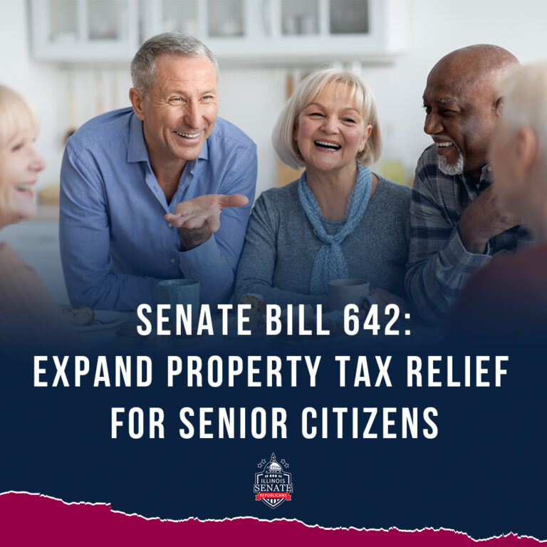 Bill to Expand Property Tax Relief for Senior Citizens – IL Senate GOP