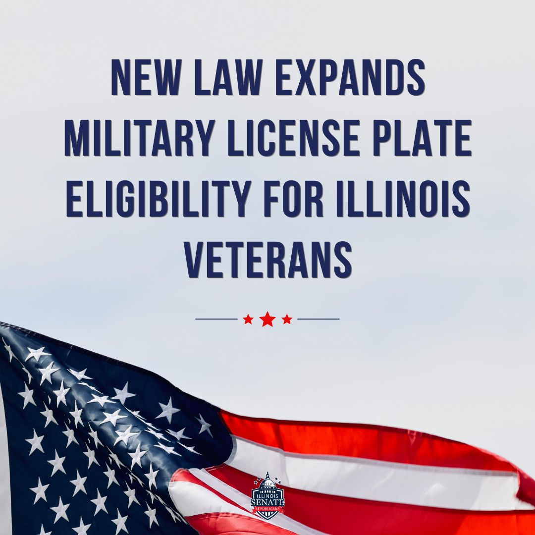 New Law Expands Military License Plate Eligibility for Illinois Veterans