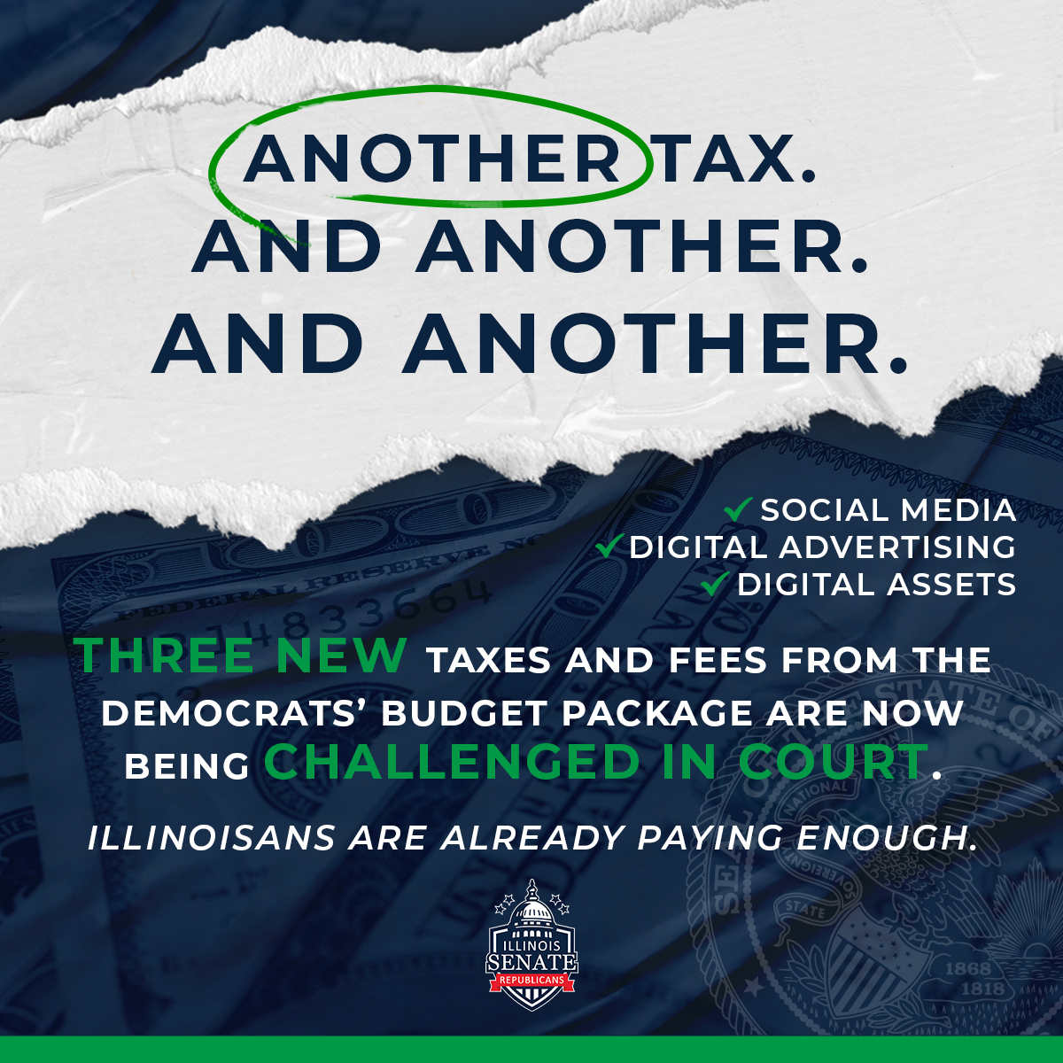 Illinois Democrats’ New Taxes and Fees Face Legal Battle