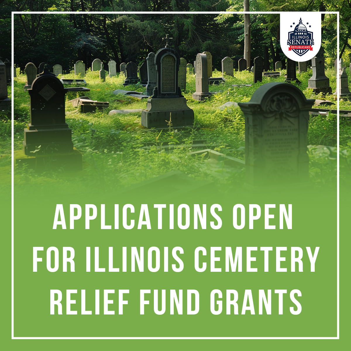 Applications Open for Illinois Cemetery Relief Fund Grants