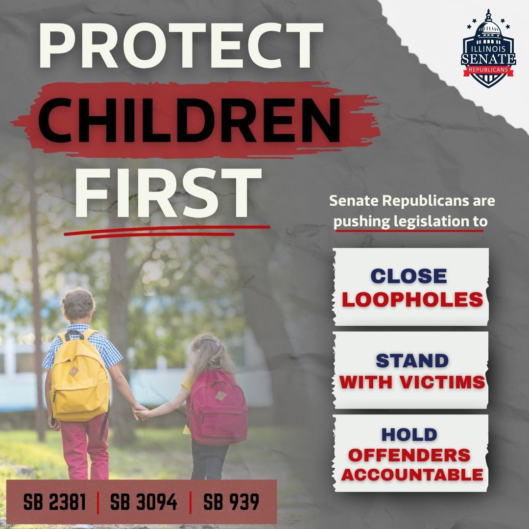 Senate Republicans Push to Strengthen Protections for Illinois Children